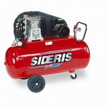 Compresseur 90L 3CV - bicylindre mono-étagé 230V à courroie