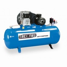 Compresseur 270L 3CV - bicylindre mono-étagé 230V à courroie