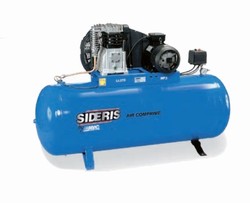 Compresseur 270L 4CV - bicylindre mono-étagé 400V à courroie
